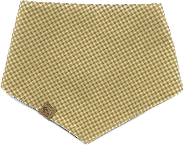 Mushroom Reversible Dog Bandana