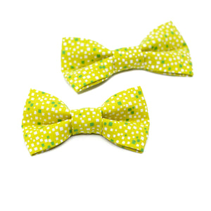 Chartreuse Bowtie for Puppy Dogs and Kitty Cats
